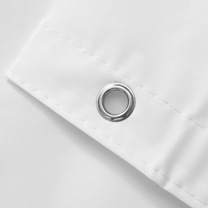 Barossa Design White Shower Curtain Liner - Image 4