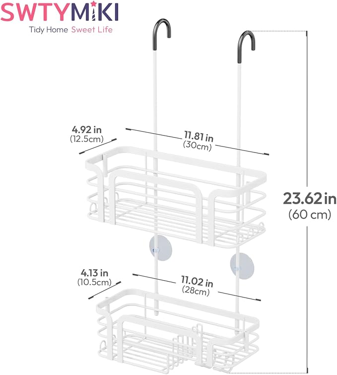 SWTYMIKI Shower Caddy Hanging Organizer - Image 8