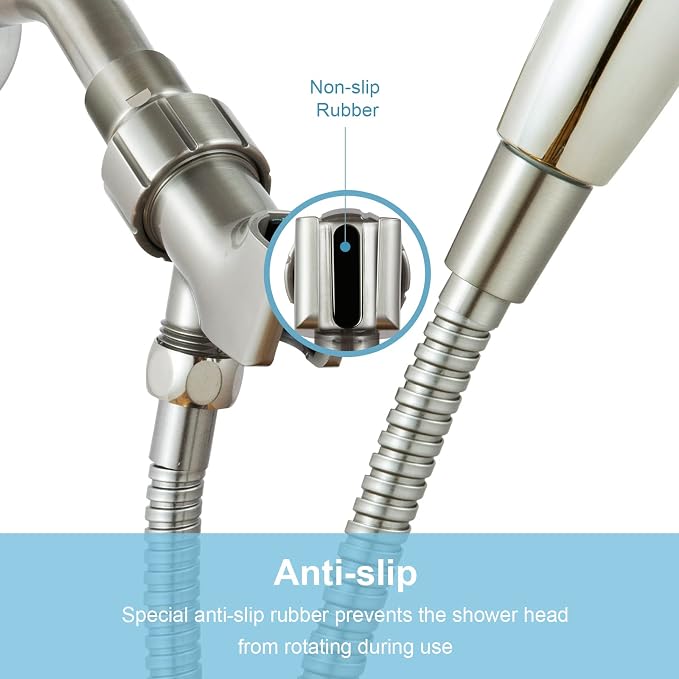 OFFO Shower Head Holder with Solid Metal Ball - Image 5