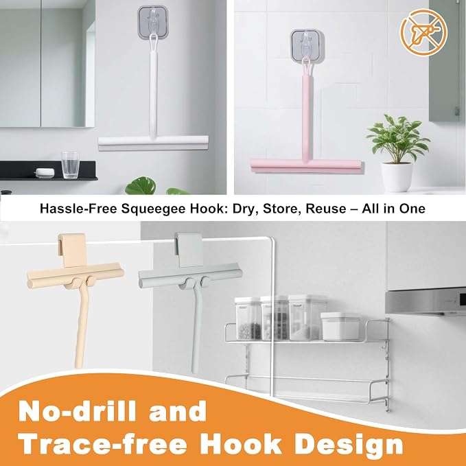 Squeegee for Shower Glass Doors, Resilient Loop - Image 6