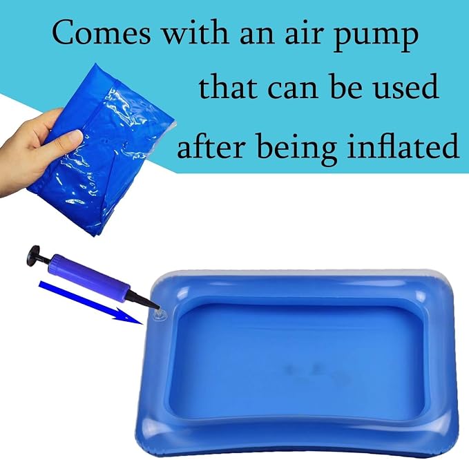Inflatable Pool Foot Bath Basin, Portable Foot Bath Basin, Foot Soaking Bath - Image 3