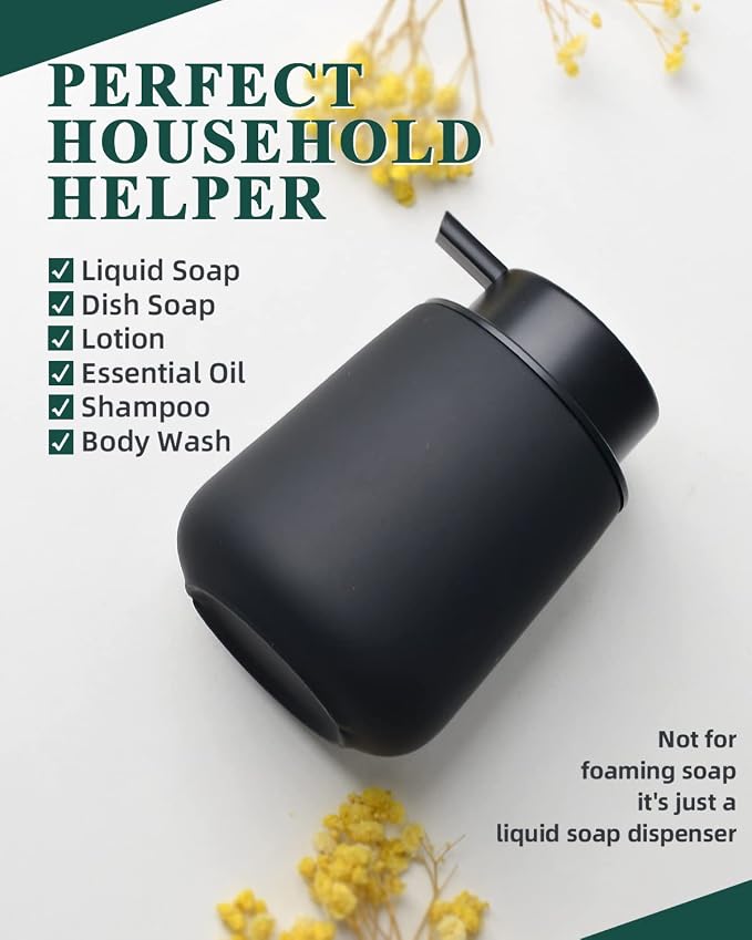 BosilunLife Black Soap Dispenser - Image 6