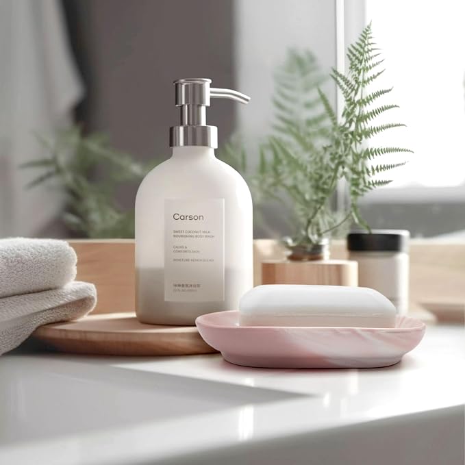 Elegant Ceramic Soap Dish for Shower - Image 2