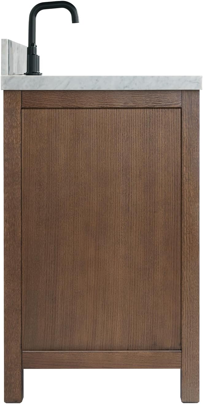 ARIEL Cambridge 49 Inch Single Oval Sink Bathroom Vanity - Image 5