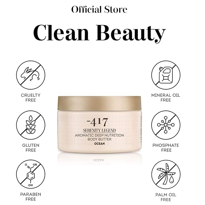 -417 Dead Sea Cosmetics Ocean Deep Nutrition Body Butter - Image 3