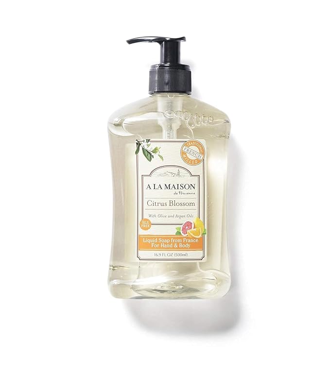 A LA MAISON French Liquid Hand Soap, Citrus Blossom - Image 4