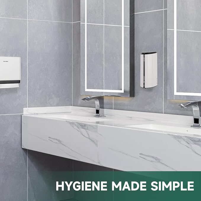 29fl.oz/850ml Commercial Automatic Liquid Soap Dispenser Wall-Mounted Large - Image 6