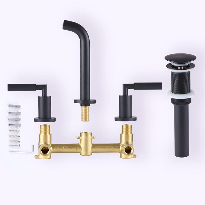 RBROHANT Black Wall Mount Faucet - Image 8