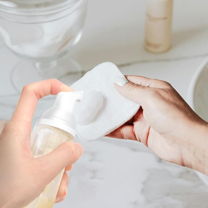 2oz Plastic Foam Pump Bottle, Empty Bottle Travel Foaming Dispenser - Image 4