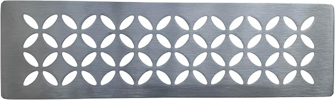 Shower Niche Shelf for Prefabricated Kerdi Board SN/-SNLT, Floral Design by Jeonz