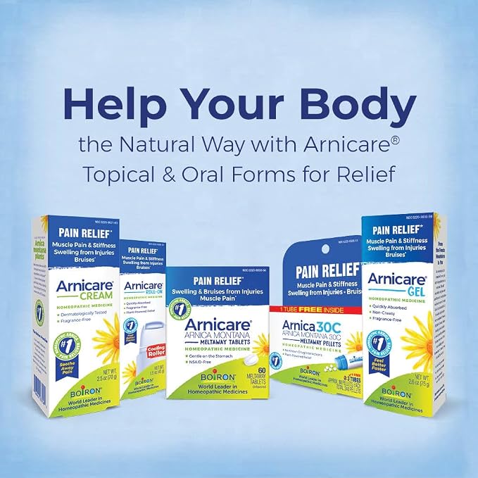 Boiron Arnicare Cream 4.2 oz for Joint Pain, Muscle Pain Relief, and Bruises - Image 8