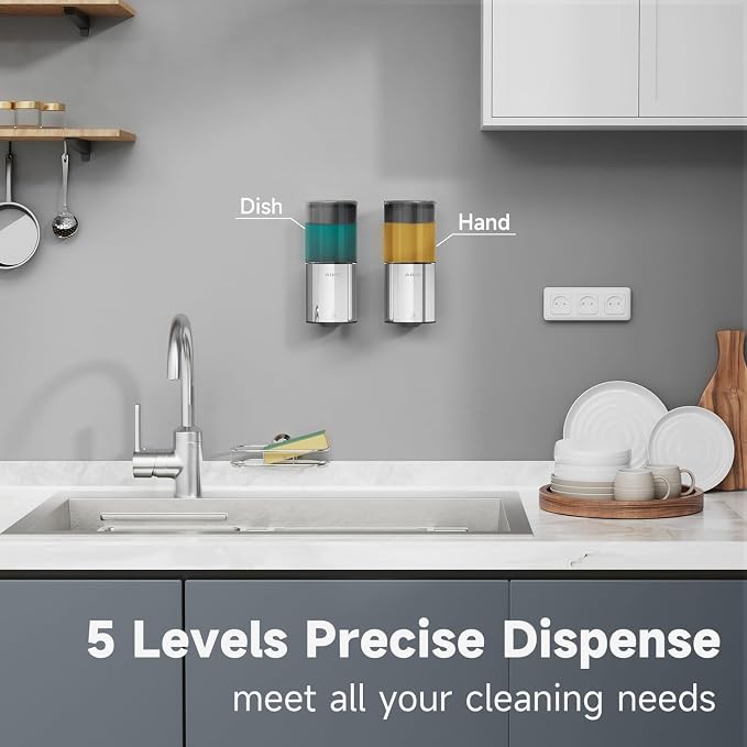 AIKE Automatic Wall Mount Liquid Soap Dispenser - Image 5