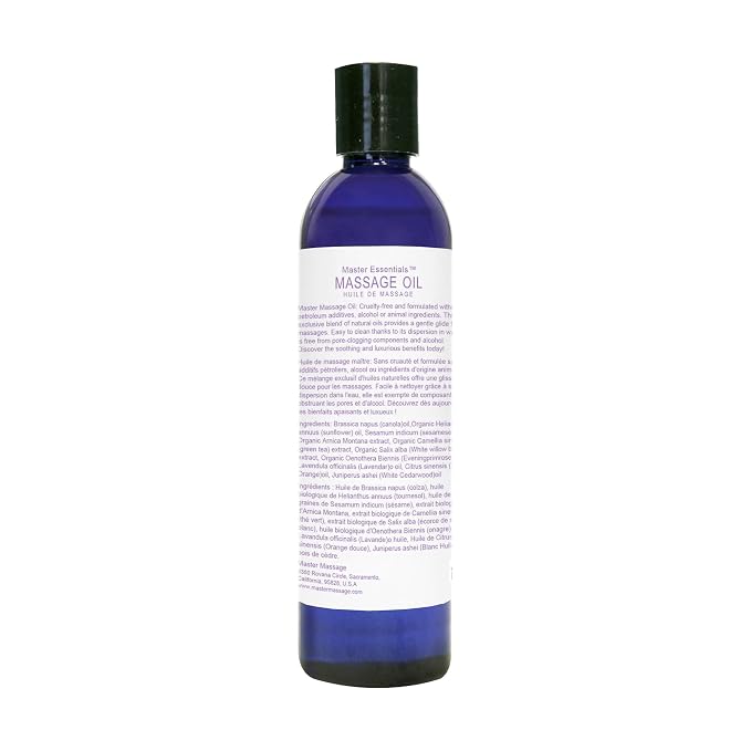Master Massage Organic Massage Oil - Image 2