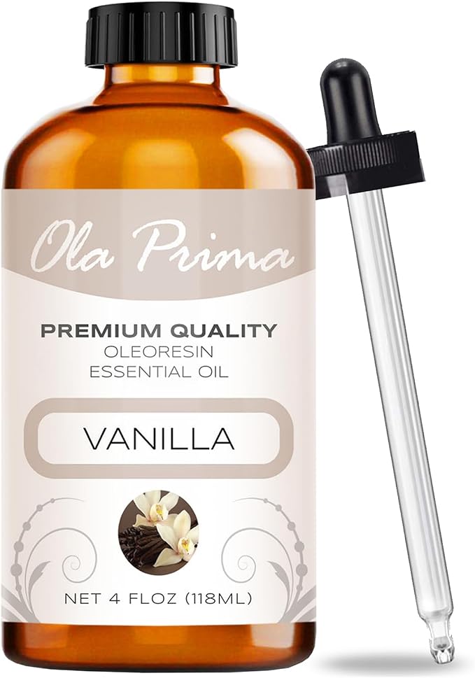 Ola Prima Oils Vanilla Essential Oil 4 oz by OlaPrima