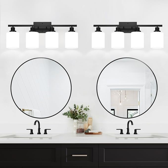 4-Light Bathroom Light Fixtures, Vanity Light - Image 8