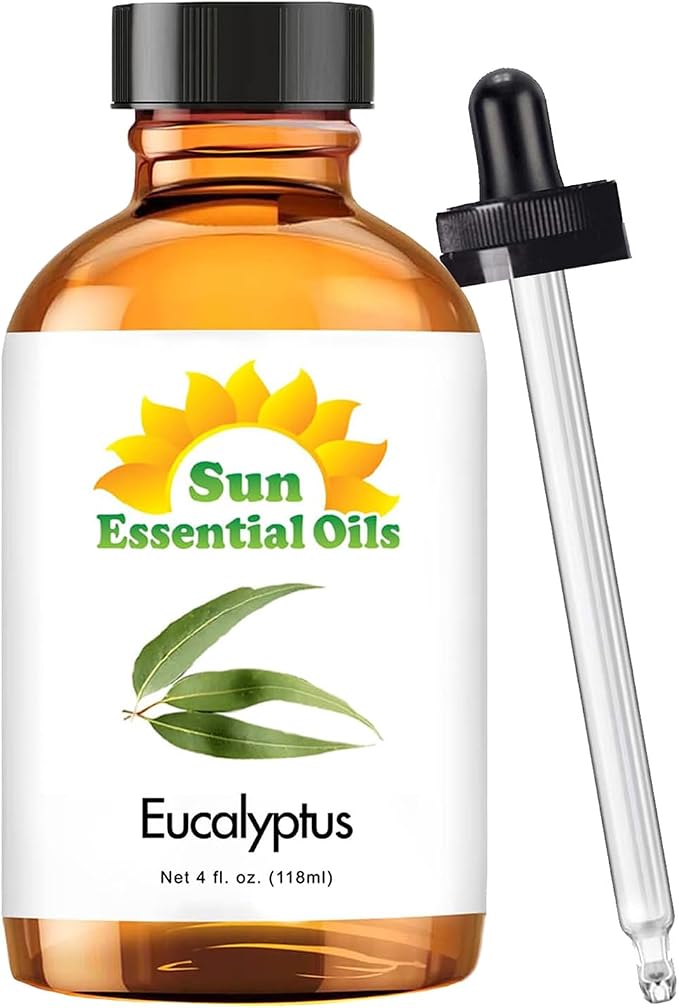 Sun Essentials Oils - 4 oz Eucalyptus Essential Oil by SunEssentialOils