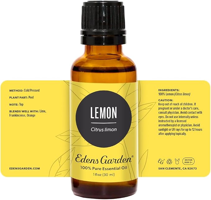 Edens Garden Lemon Essential Oil- 100% Pure Premium Grade, Therapeutic - Image 8