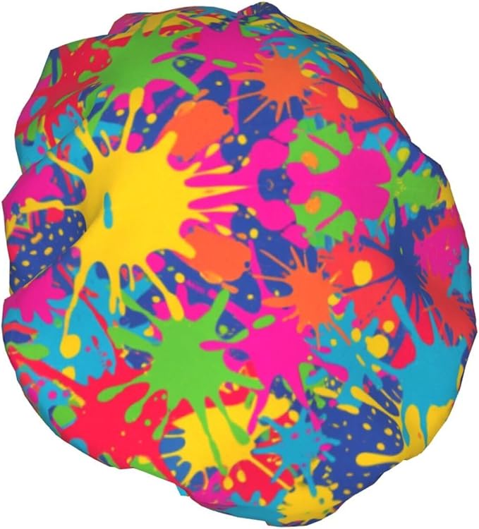 Double Waterproof Layers Shower Cap - Image 2