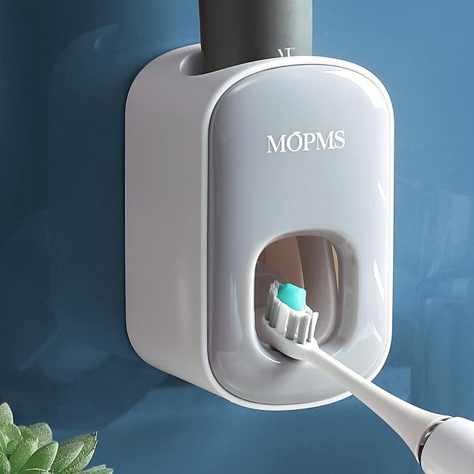 MOPMS Toothpaste Dispenser Wall Mounted by MOPMS