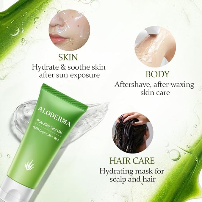 Aloderma 99% Organic Aloe Vera Gel - Image 3