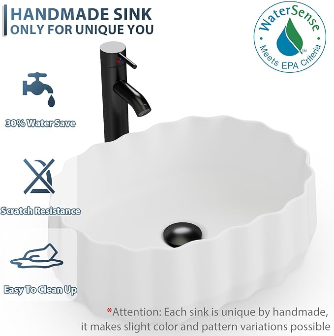 eclife 48" Modern Bathroom Vanity Sink Combo Freestanding Cabinet - Image 5