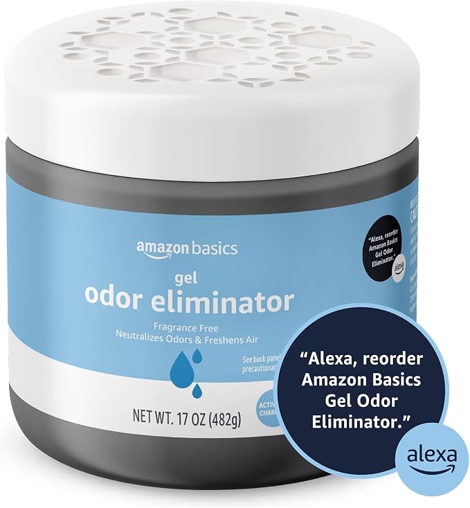 Amazon Basics Odor Eliminator, Activated Charcoal | Fragrance Free | 17 Oz | - Image 6