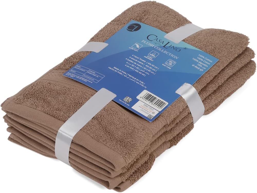 Casa Lino 100% Cotton Hand Towels - Image 7