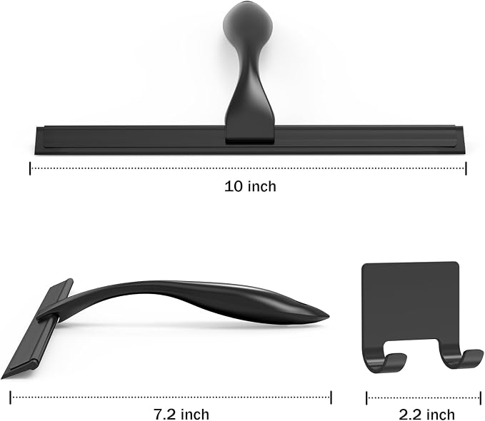 All-Purpose Stainless Steel Shower Squeegee - Image 2