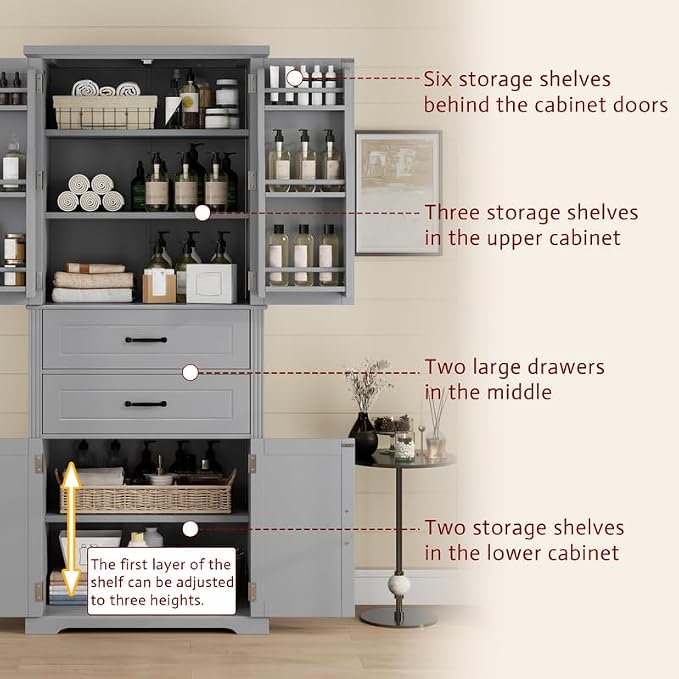 Polibi Elegant Storage Cabinet - Image 4