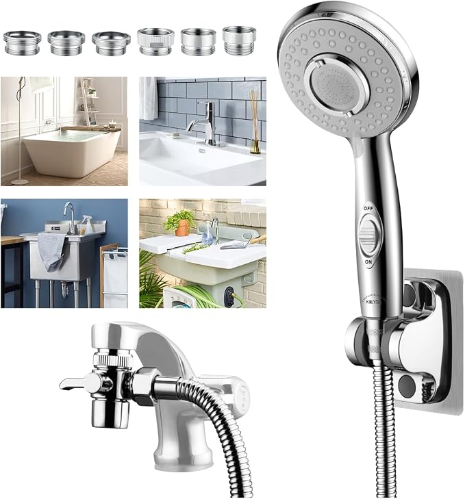 KLLEYNA Shower Head Hose Attachment by KLLEYNA