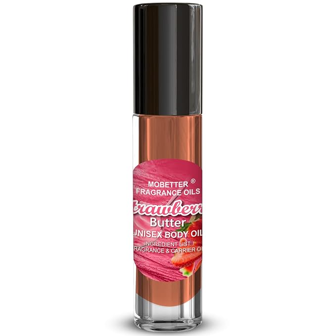 MOBETTER FRAGRANCE OILS Strawberry Butter Fragrance Body Oil - Image 2