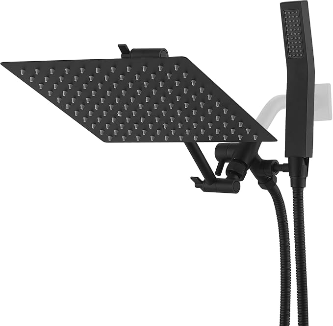 All Metal 10 Inch Rain Shower Head by Psylc