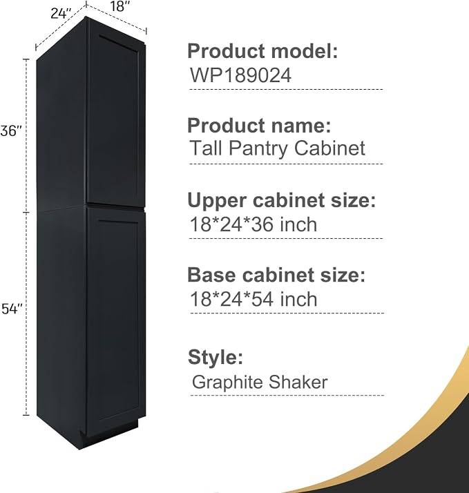 Storage Cabinet, 2 Soft Close Doors, 4 Adjustable Shelves, 2 Portion, - Image 3