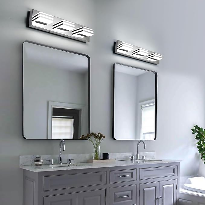 LED Vanity Lights 20in Bathroom Lights Fixtures over Mirror 3 Light LED - Image 5