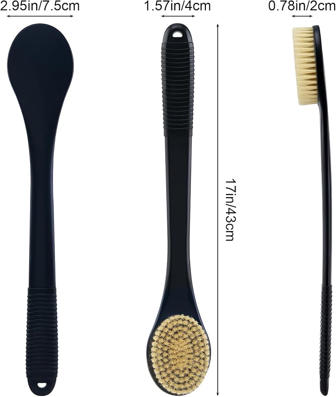 Back Scrubber for Shower, Shower Body Brush for Cleaning - Image 3