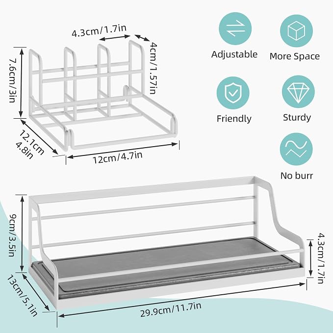 Toothbrush Holders, Bathroom Organizers and Storage - Image 7