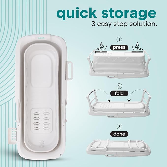 SereneLife 59" Portable Bathtub - Image 4
