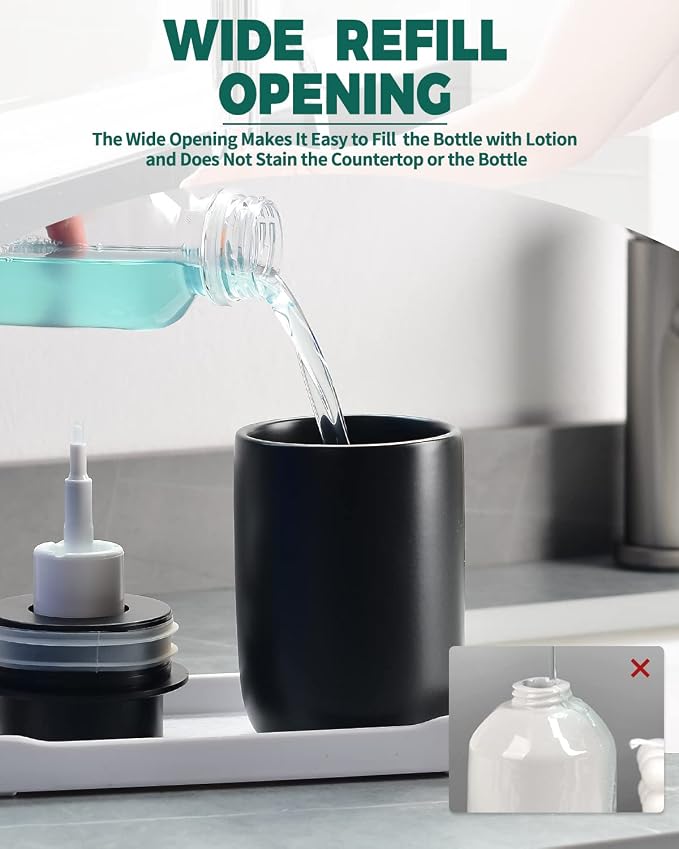 BosilunLife Black Foam Soap Dispenser - Image 3