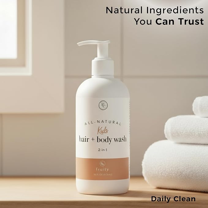 Rowe Casa Organics 2-in-1 Kids Hair & Body Wash - Image 4