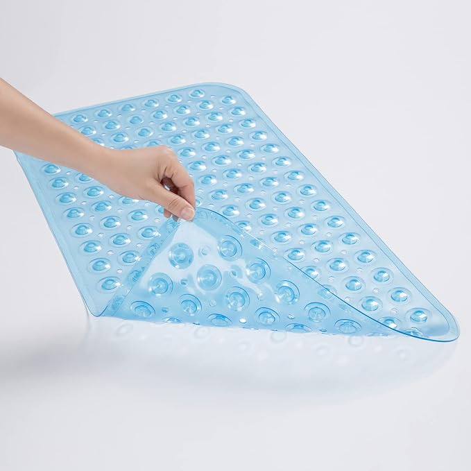 AmazerBath Bath Tub Mat, Medium Size 27.6 x 15 Inches Non-Slip Shower Mats - Image 3