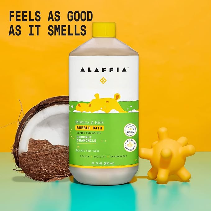 Alaffia Babies and Kids Bubble Bath, Gentle Baby Essentials - Image 8
