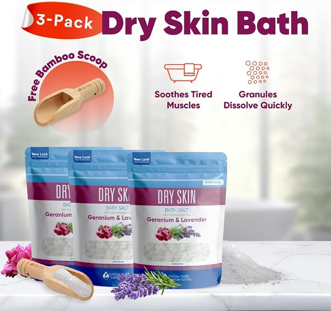 Dry Skin Bath Salt Skin Soothing Epsom Salt - Image 6