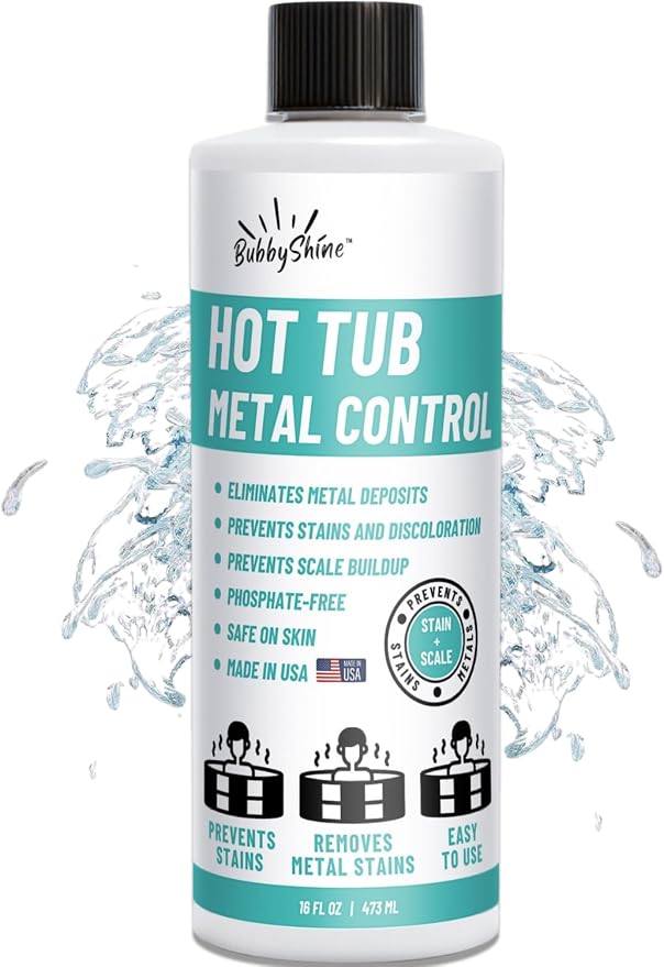 Hot Tub Metal Remover by BubbyShine