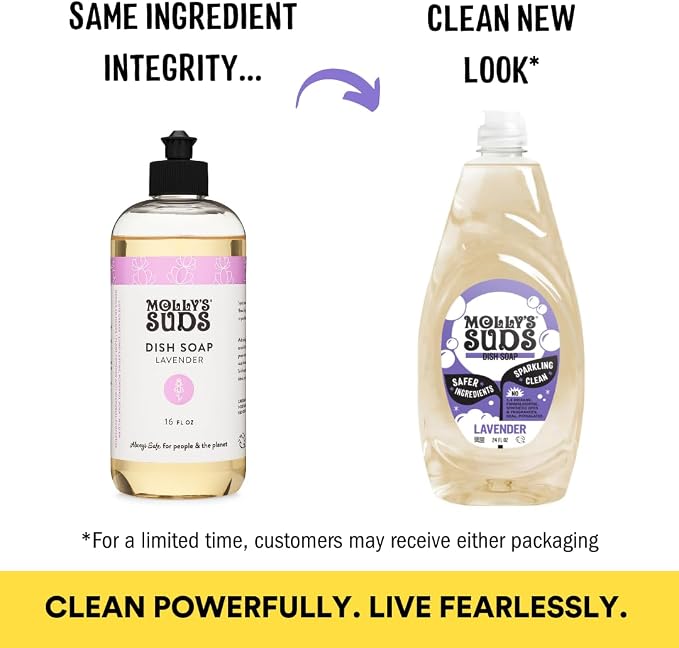 Molly's Suds Liquid Dish Soap | Clean, Simple Ingredients | Extra Scrubbing - Image 2