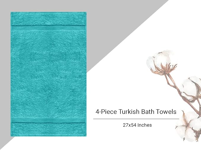 Towel Bazaar Premium Cotton Super Soft and Absorbent Turkish Towels - Image 5