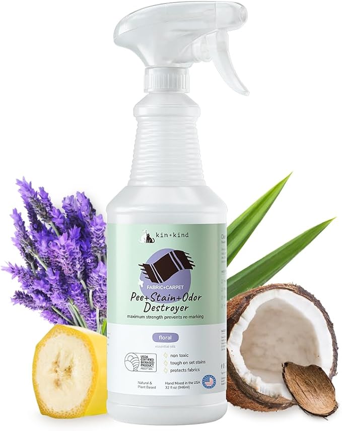 kin+kind Pet Odor Eliminator for Home by kinkind