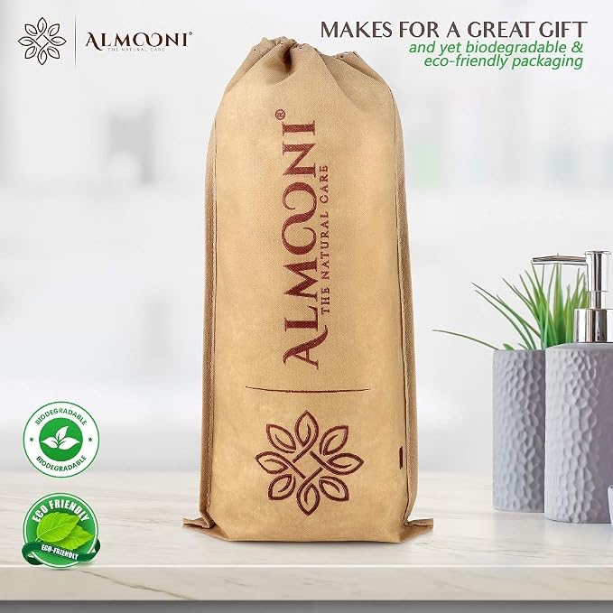 Almooni Natural Egyptian Loofah Back Scrubbers - Image 7