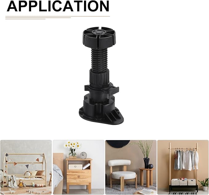 80x44mm Adjustable Leveling Feet - Image 4