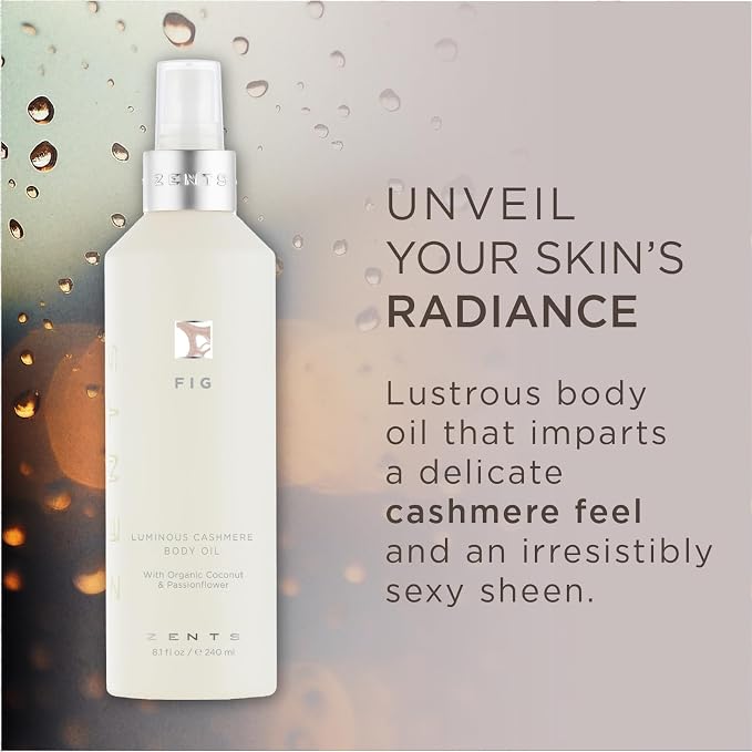 Zents Luminous Cashmere Body Oil | Moisturizing Body Oil - Image 2