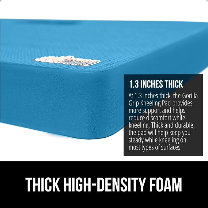 GORILLA GRIP Extra Thick Patent Pending Soft Foam Kneeling Pad, Supportive - Image 3
